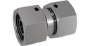 Straight adapter with swivel nut A-GZ42L71