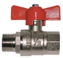 sárgaréz gömbcsap BA186-12-L