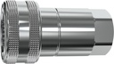 Kupplungsdose für absperrenden Kupplungsstecker CICS3/4-F34-S