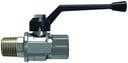 Ball valve made of brass BA203-212-L