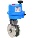 Flanged ball valve with electrical actuator BA048-80-0H