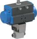 Ball valve with pneumatic actuator BA233-18L-D0