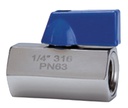 Ball valve made of stainless steel BA585-12-L
