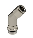 Swivel male elbow 45° PI85-12-12-N-0-360