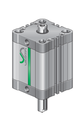Kompaktmagnetzylinder PC07-80-100-P-VV