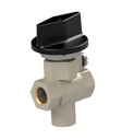 Ball valve made of brass 5710-1/4"