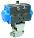 Ball valve with pneumatic actuator BAH7-30S-UCPN-D0