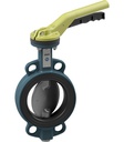Absperrklappe mit Handhebel BUW6-080-DSD-L
