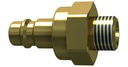 Coupling plug Shut-off DN 7,2 C0PS72-M12-B